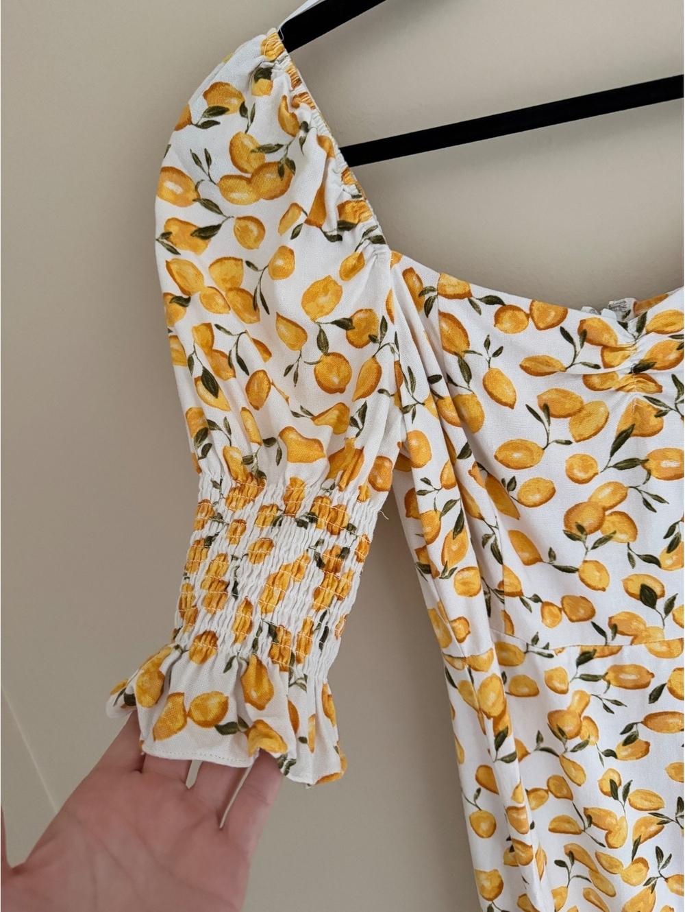 L mi ami lemon dress - Picture 2 of 8
